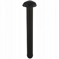 Нога барная 710x60 мм, центральное крепление, черный (площадка), 109506 Нога барная 710x60 мм, центральное крепление, черный (площадка), 109506