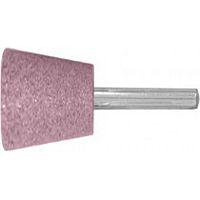 Шарошка (борфреза) абразивная по металлу, 25х20 мм, штифт 6 мм, трапеция, 36965 Шарошка (борфреза) абразивная по металлу, 25х20 мм, штифт 6 мм, трапеция, 36965