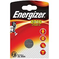 Батарейка Energizer Miniature Lithium CR2016 (1 шт.), 152324*** Батарейка Energizer Miniature Lithium CR2016 (1 шт.), 152324***