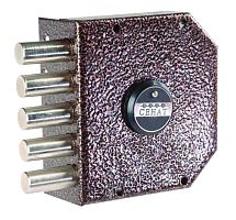 Замок накладной ЗНС-2"У" 5кл. б/о 074 Замок накладной ЗНС-2"У" 5кл. б/о 074