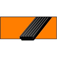 Уплотнитель SD-47 12х2 мм, белый, 150 м Уплотнитель SD-47 12х2 мм, белый, 150 м