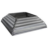 Основание балясины штампованное 100х100 мм кв 60х60 мм 13.360.02 *** Основание балясины штампованное 100х100 мм кв 60х60 мм 13.360.02 ***