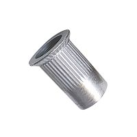 Заклепка-гайка цилиндр. с насечками, борт-потай М8 L=18,5 /50/ Заклепка-гайка цилиндр. с насечками, борт-потай М8 L=18,5 /50/