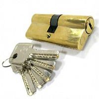 Цилиндровый механизм 90мм латунь /35+55/5кл. с перфорац. СК 6090 П*** Цилиндровый механизм 90мм латунь /35+55/5кл. с перфорац. СК 6090 П***