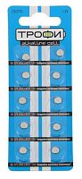 Батарейка Трофи таблетка маленькая G1(364) LR621 LR60 (1 шт.), C0035050 Батарейка Трофи таблетка маленькая G1(364) LR621 LR60 (1 шт.), C0035050
