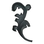 Лист кованый правый 205х110 мм Лист кованый правый 205х110 мм