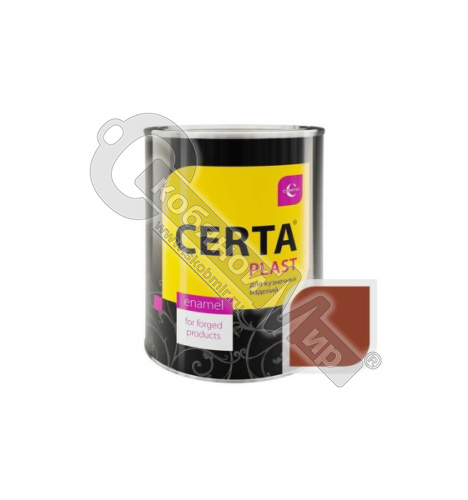 Эмаль "CERTA-PATINA" термостойкая до 700°С  красная медь  (0,16кг)PATR0047