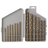 Набор сверл по металлу №58 (кобальт), D=3-10 мм (13 шт.), "ВИЗ" /пласт. уп./ Набор сверл по металлу №58 (кобальт), D=3-10 мм (13 шт.), "ВИЗ" /пласт. уп./