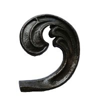 Лист кованый правый 75х60х4 мм Китай/SK22.53.1R Лист кованый правый 75х60х4 мм Китай/SK22.53.1R