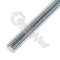 Шпилька резьбовая кл. прочности 10.9, М16х1000, цинк/оксид , высокопрочная /1/ Шпилька резьбовая кл. прочности 10.9, М16х1000, цинк/оксид , высокопрочная /1/
