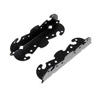 Крепление ступеней фигурное НОЭЗ КСФ-50-50-205-S черный матовый (15) Крепление ступеней фигурное НОЭЗ КСФ-50-50-205-S черный матовый (15)