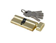 Цилиндровый механизм S-Locked Z-402\80 PB золото k/вертушка перфо(12) Цилиндровый механизм S-Locked Z-402\80 PB золото k/вертушка перфо(12)