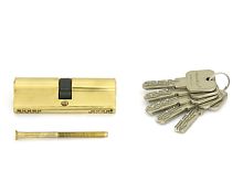 Цилиндровый механизм S-Locked Z-400-70 PB золото k/k перфо(12) 119810 Цилиндровый механизм S-Locked Z-400-70 PB золото k/k перфо(12) 119810