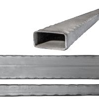 Труба профильная битая грань 60х30х2 Труба профильная битая грань 60х30х2