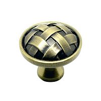 Ручка-кнопка бронза RK-005 BA, KERRON, 72003 /100/ Ручка-кнопка бронза RK-005 BA, KERRON, 72003 /100/