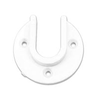 Штангодержатель накладной "Классик" №23 белый, (2000/100) Штангодержатель накладной "Классик" №23 белый, (2000/100)