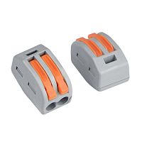 Клемма рычажковая универсальная серии 222-412, WAGO Клемма рычажковая универсальная серии 222-412, WAGO