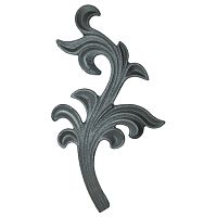 Лист кованый правый 230х125 мм Лист кованый правый 230х125 мм