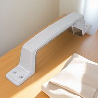 Ручка-скоба дверная РС-100-С белый (50)/(200) Ручка-скоба дверная РС-100-С белый (50)/(200)