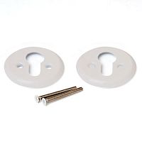 Накладка цилиндровая Apecs DP- С-06(55)-W бел. Накладка цилиндровая Apecs DP- С-06(55)-W бел.