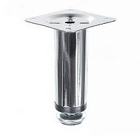 Опора мебельная регулируемая d=30 мм h=100 мм, хром, 109306 Опора мебельная регулируемая d=30 мм h=100 мм, хром, 109306