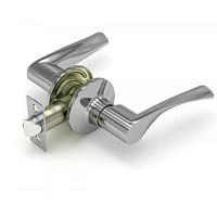 Ручка межкомн.Латунина 6973 CP/ PS полир.хром Ручка межкомн.Латунина 6973 CP/ PS полир.хром