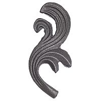 Лист кованый правый 110х56х4 SK22.29.1R Лист кованый правый 110х56х4 SK22.29.1R