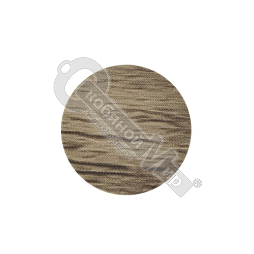 EG.1484  Пласт. заглушки самокл. 14мм д/евровинта Сосна Авола коричневая 50шт-лист